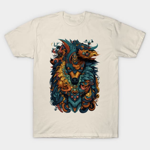 Zoomorphic Beasts - Cynogriffon T-Shirt by Peter Awax